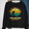 Retro Winterhaven California Big Foot Souvenir Sweatshirt Gifts for Old Women