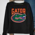 Retro We Won't Back Down Blue And Orange Gator For Women Sweatshirt Gifts for Old Women
