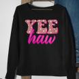 Retro Yee Haw Howdy Rodeo Western Country Southern Cowgirl Gift For Womens Sweatshirt Gifts for Old Women