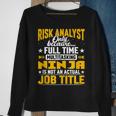 Risk Analyst Job Title Risk Assessor Investigator Sweatshirt Gifts for Old Women Risk Analyst Job Title Risk Assessor Investigator Sweatshirt Gifts for Old Women