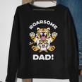 Roarsome Dad Funny Tiger Lover Father Daddy Sweatshirt Gifts for Old Women