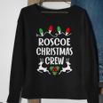 Roscoe Name Gift Christmas Crew Roscoe Sweatshirt Gifts for Old Women