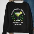 Run Like There's A Margarita Waiting At The Finish Line Sweatshirt Gifts for Old Women