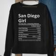 San Diego Girl Ca California Funny City Home Roots Usa Gift California Gifts And Merchandise Funny Gifts Sweatshirt Gifts for Old Women