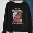 Save The Monarchs Funny Butterfly Gift - Save The Monarchs Funny Butterfly Gift Sweatshirt Gifts for Old Women