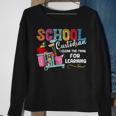 School Custodian I Clear The Trail For Learning Janitor Sweatshirt Gifts for Old Women