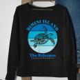 Sea Turtle Bimini Island Bahamas Ocean Sweatshirt Gifts for Old Women