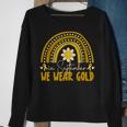 In September We Wear Gold Childhood Cancer Awareness Sweatshirt Gifts for Old Women