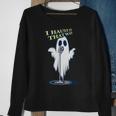 Singing Ghost Singer And Halloween Fan Sweatshirt Gifts for Old Women