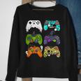 Skeleton Zombie Gaming Controllers Halloween For Gamer Boys Sweatshirt Gifts for Old Women Skeleton Zombie Gaming Controllers Halloween For Gamer Boys Sweatshirt Gifts for Old Women