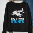 Snowmobile Trick Freestyle Snowmobiler Sweatshirt Gifts for Old Women