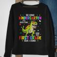 So Long Kindergarten Hello 1St Grade GraduationRex Boys Sweatshirt Gifts for Old Women