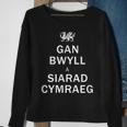 Speak Welsh Keep Calm Language Sweatshirt Gifts for Old Women