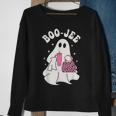 Spooky Season Cute Ghost Halloween Costume Boo-Jee Boujee Sweatshirt Gifts for Old Women