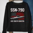 Ssn790 Uss South Dakota Sweatshirt Gifts for Old Women