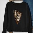 St Saint Michael The Archangel Catholic Angel Warrior Sweatshirt Gifts for Old Women