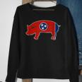 State Of Tennessee Barbecue Pig Hog Bbq Competition Sweatshirt Gifts for Old Women