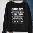 Sullivan Name Gift Sorry My Heart Only Beats For Sullivan Sweatshirt Gifts for Old Women