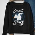 Super Secret Stuff Squirrel Armed Forces Sweatshirt Gifts for Old Women