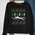 Swimmin Santa Ugly Christmas Sweater Sport Swim Swimmer Sweatshirt Gifts for Old Women