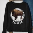 Tatanka Buffalo Bison Tatanka Animal Sweatshirt Gifts for Old Women