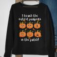 I Teach The Cutest Pumpkins In The Patch My Pumpkin Class Pumpkin Sweatshirt Gifts for Old Women