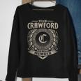 Team Crawford Lifetime Member Vintage Crawford Family Sweatshirt Gifts for Old Women