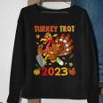 Thanksgiving Turkey Trot 2023 Pumpkin Autumn Turkey Running Sweatshirt Gifts for Old Women