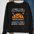 Thanksgiving Turkey Tying Legs Together Fall Women Sweatshirt Gifts for Old Women