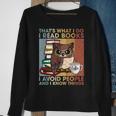 Thats What I Do Read Books I Avoid People And I Know Things Sweatshirt Gifts for Old Women