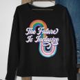 The Future Inclusive Lgbt Rights Transgender Trans Pride Sweatshirt Gifts for Old Women