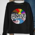 The Future Is Inclusive Lgbt Gay Rights Pride Sweatshirt Gifts for Old Women