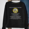 The Soldiers Creed - Us Army Sweatshirt Gifts for Old Women