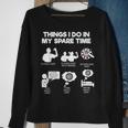 Things I Do In My Spare Time Darts Darts Funny Gifts Sweatshirt Gifts for Old Women