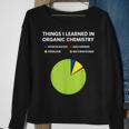 Things I Learn In Organic Chemistry Chemistry Student Sweatshirt Gifts for Old Women