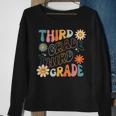 Third Grade Groovy Back To School Team Teacher Student Sweatshirt Gifts for Old Women