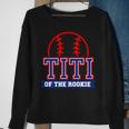 Titi Of Rookie 1St Birthday Baseball Theme Matching Party Sweatshirt Gifts for Old Women