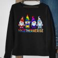 Together We Rise Funny Gnome Lgbtq Equality Ally Pride Month Sweatshirt Gifts for Old Women