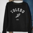 Toledo Ohio Oh Vintage Running Sports Design Sweatshirt Gifts for Old Women