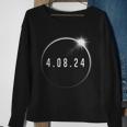 Totality 04082024 Total Solar Eclipse April 8 2024 Eclipse Sweatshirt Gifts for Old Women