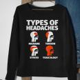 Toxicology Sayings Headache Meme Sweatshirt Gifts for Old Women