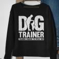 Training Animal Behaviorist Dog Trainer Sweatshirt Gifts for Old Women