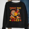 Turkey Trot 2023 Thanksgiving Turkey Running Runner Autumn Sweatshirt Gifts for Old Women