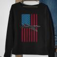 U-2 Dragon Lady Usa American Flag Military Sweatshirt Gifts for Old Women