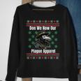 Ugly Christmas Sweater Style Plague Doctor Sweatshirt Gifts for Old Women