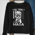 Ultra Maga Funny Great Maga King Pro Trump King Funny Gifts Sweatshirt Gifts for Old Women