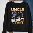 Uncle Of The Birthday Boy Space Astronaut Birthday Family Sweatshirt Gifts for Old Women