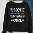 Uncle Of The Birthday Girl Cow Matching Cowgirl Gift For Mens Sweatshirt Gifts for Old Women