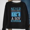Never Underestimate A Boy With A Bow Arrow Archery Archer Sweatshirt Gifts for Old Women