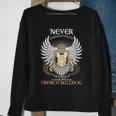 Never Underestimate French Bulldog Sweatshirt Gifts for Old Women